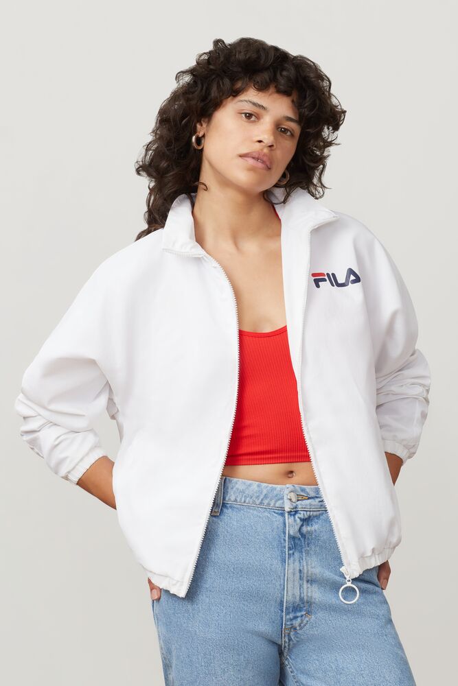 Fila Rupta Wind Jacket Blancas | DUHP51062