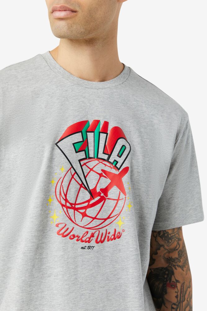 Fila Ryland Tee Gris | PIYW92865