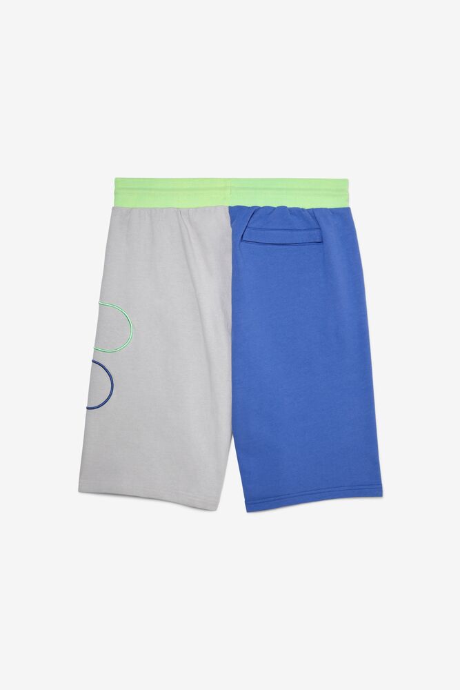 Fila Sami Short Gris Azules Verde | GRAX72560