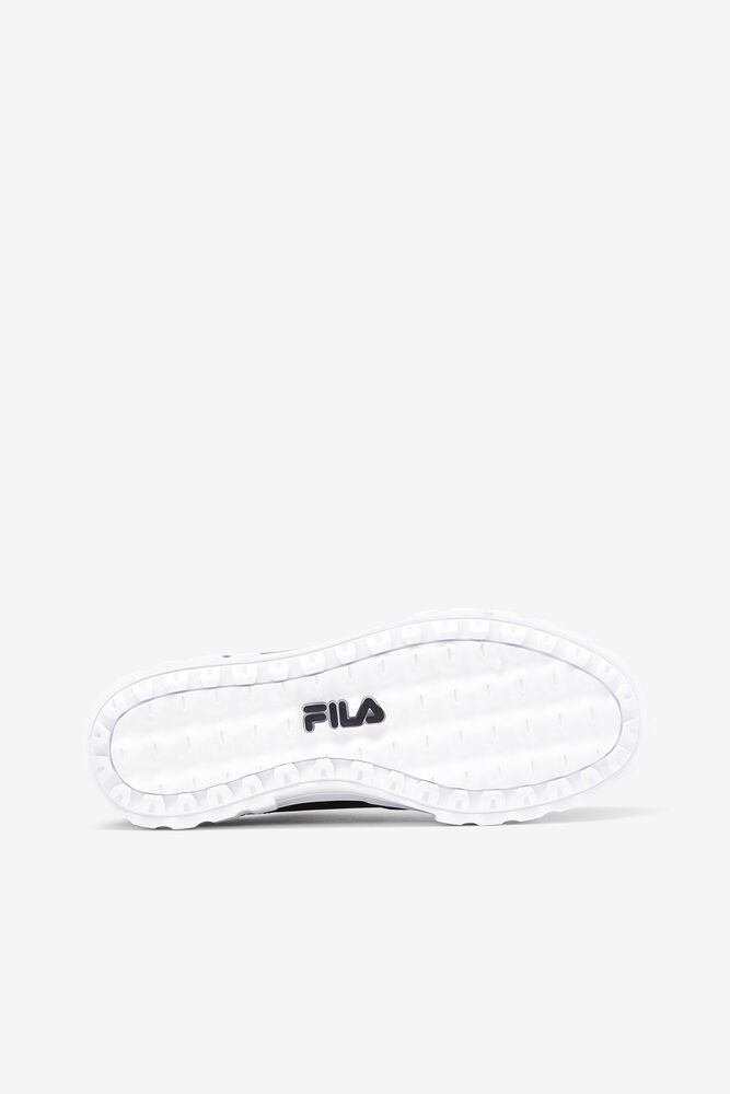 Fila Sandblast Low Satin Lace Sneakers Negras Blancas | OWHQ48731