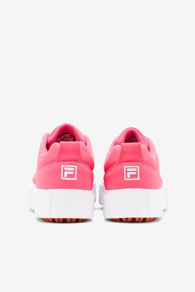 Fila Sandblast Low Sneakers Pglo/Pglo/Wht | HOTP57416