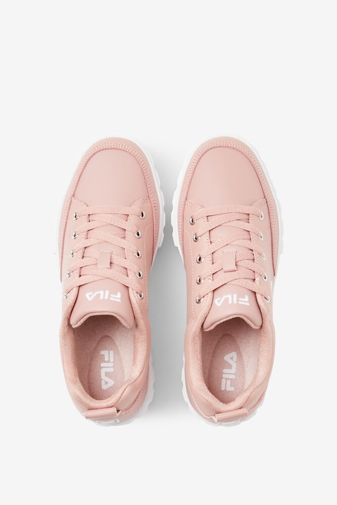 Fila Sandblast Low Sneakers Rosas Rosas Blancas | TSBH65982