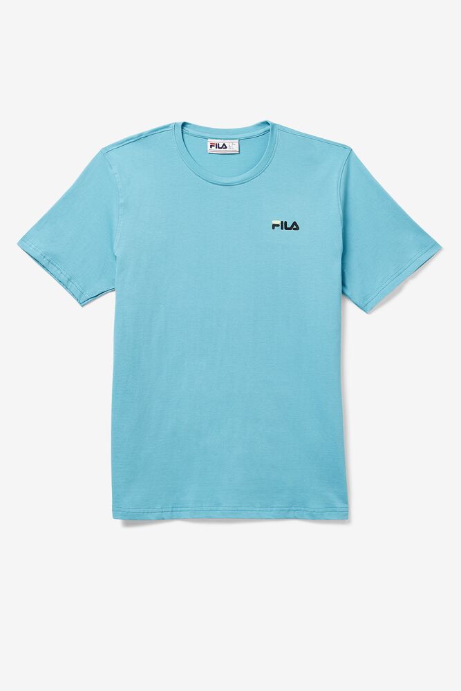 Fila Shoe Tower Tee Azules | RJQO06495