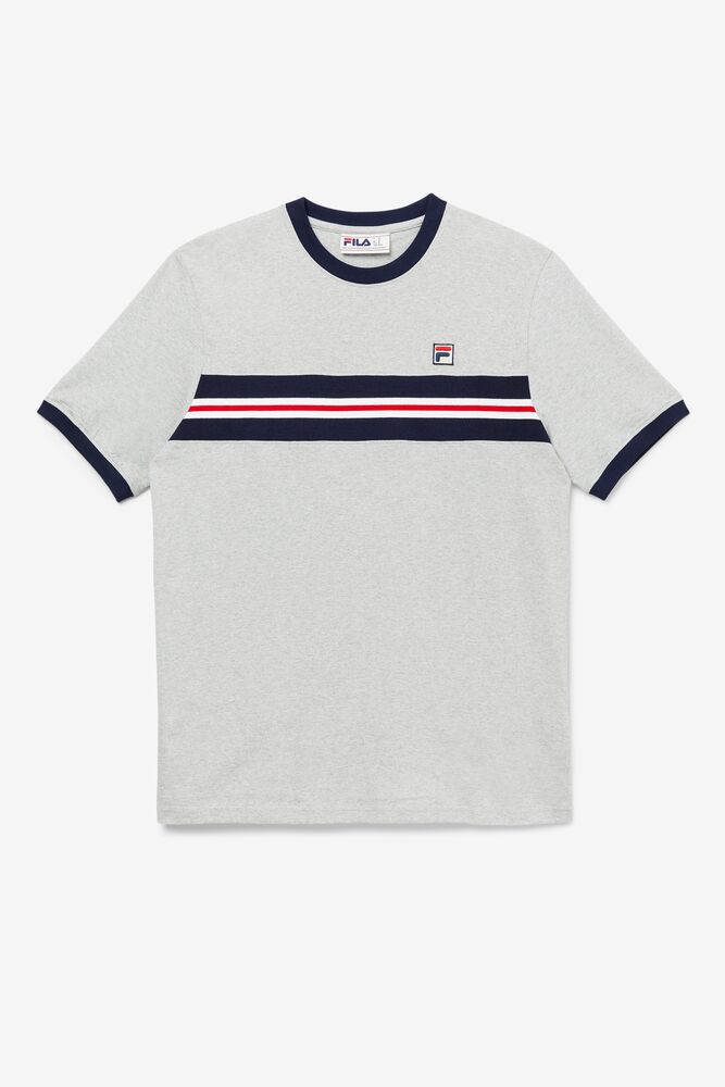 Fila Silver Tee Gris Claro | BVUA61324