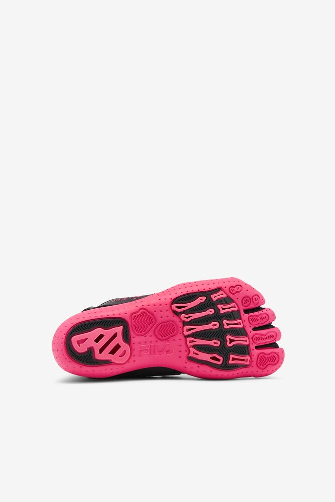 Fila Skele-toes Ez Slide 2 Tennis Shoes Negras Rosas | WYNK84036