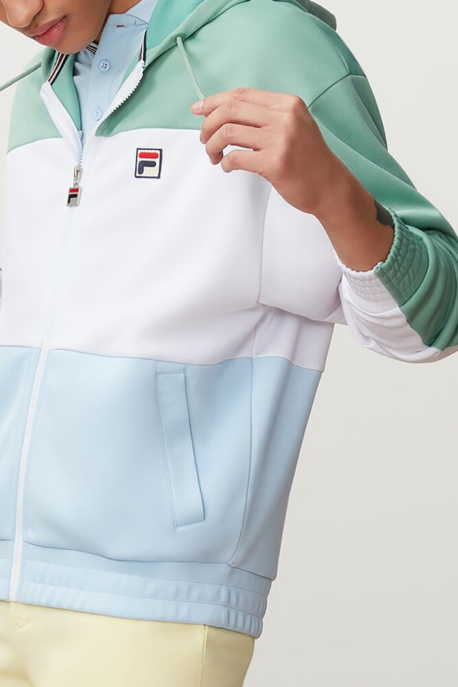 Fila Sky Hoodie Wht/Feld/Cblu | WRBM89670