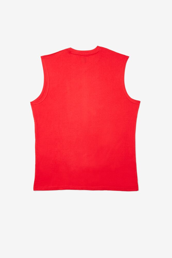 Fila Sleeveless Top Rojas | XHEL29403