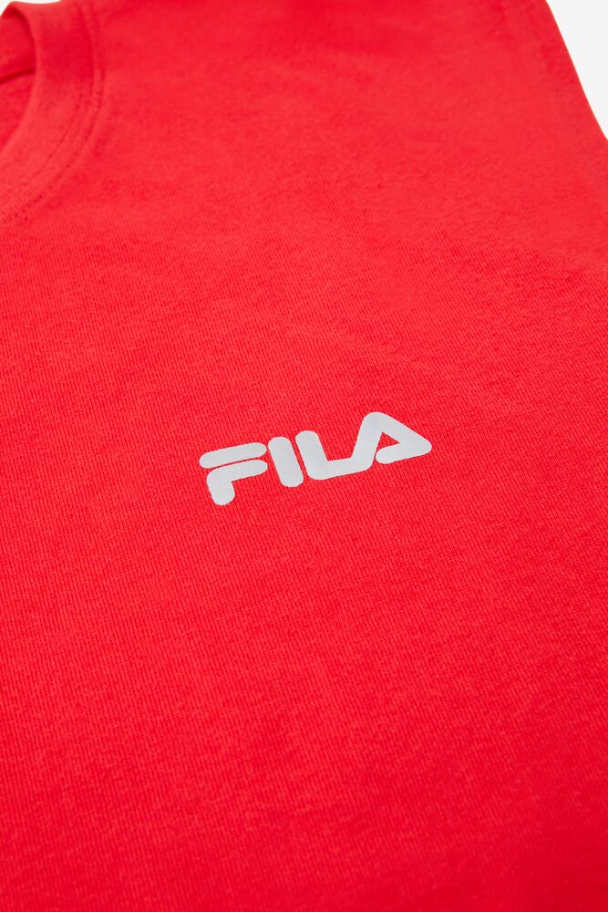 Fila Sleeveless Top Rojas | XHEL29403