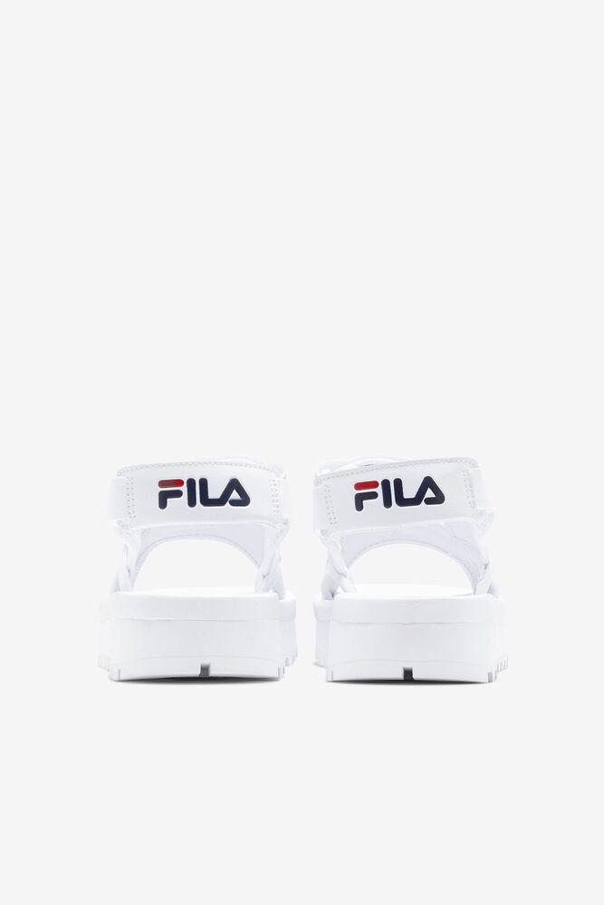 Fila Spot Eva Sandal Slide Sandals Blancas Azul Marino Rojas | ADEY15836