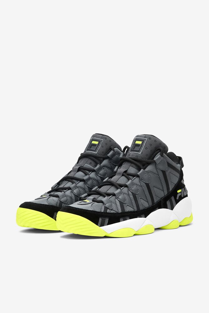 Fila Stackhouse Spaghetti Sneakers Verde Menta Negras Amarillo | SPAC97620