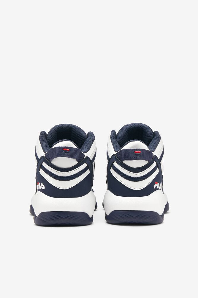 Fila Stackhouse Spaghetti Tennis Shoes Wht/Fnvy/Fred | QGIR72035