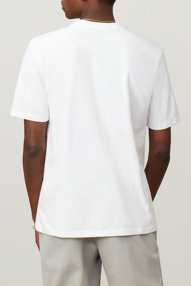 Fila Starla Tee Wht/Peac/Cred/S | ZISQ89654