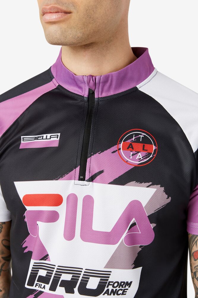 Fila Stormpride Cycling Jersey Negras | VGRM21075