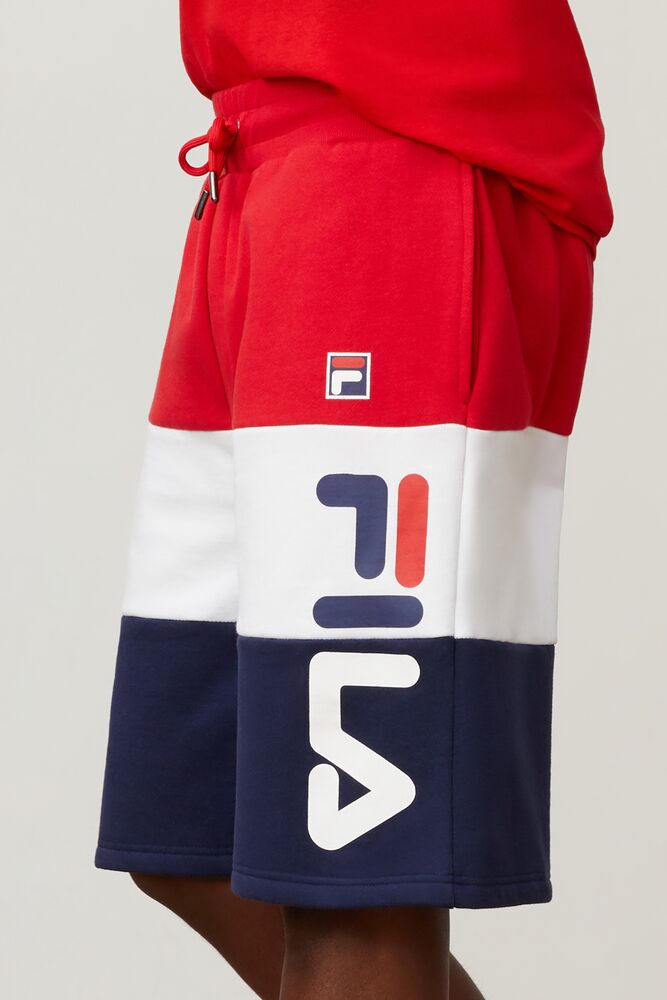 Fila Stu 2 Short Peac/Wht/Cred | FRYP81327