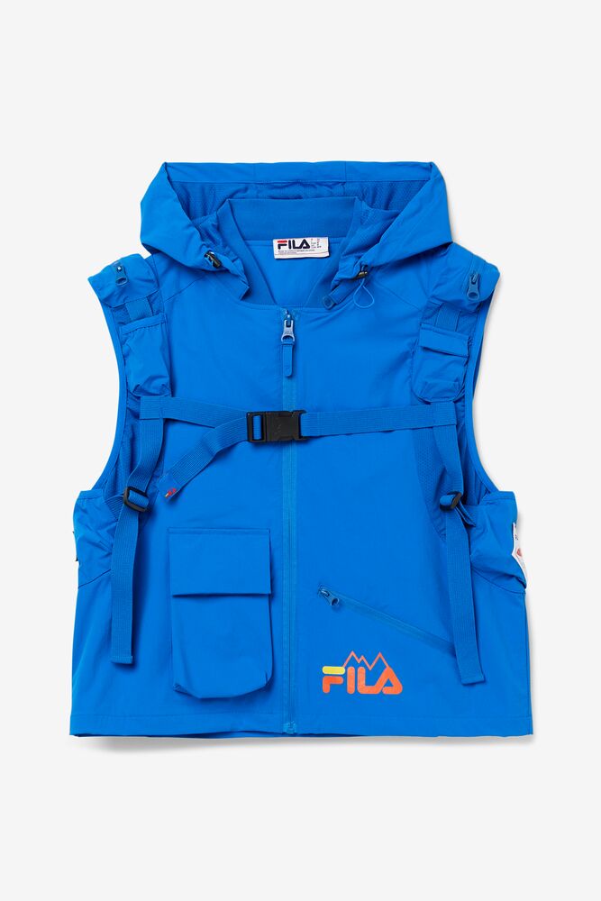 Fila Tactical Vest Azules Negras | FQVG49107