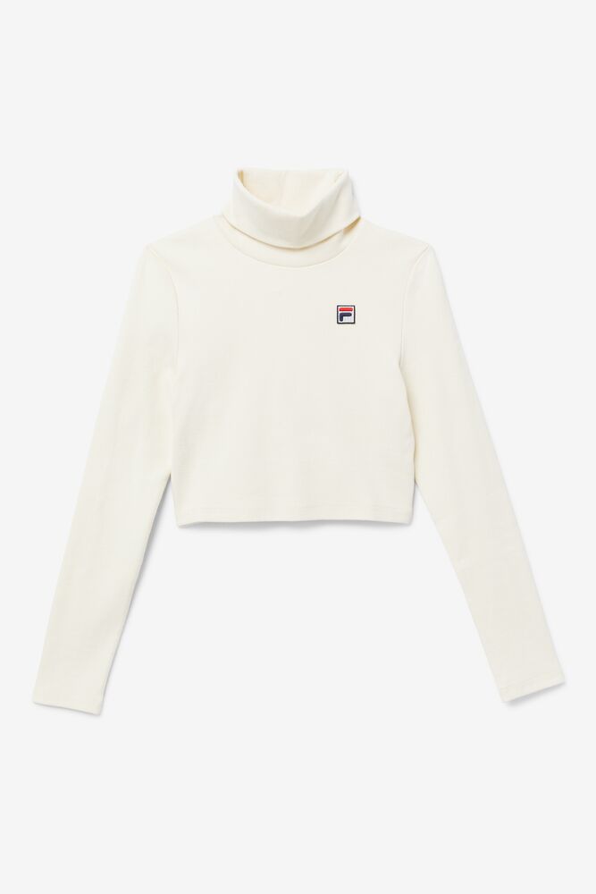 Fila Tapi Cropped Turtleneck 293 Turtledove | JBST68045