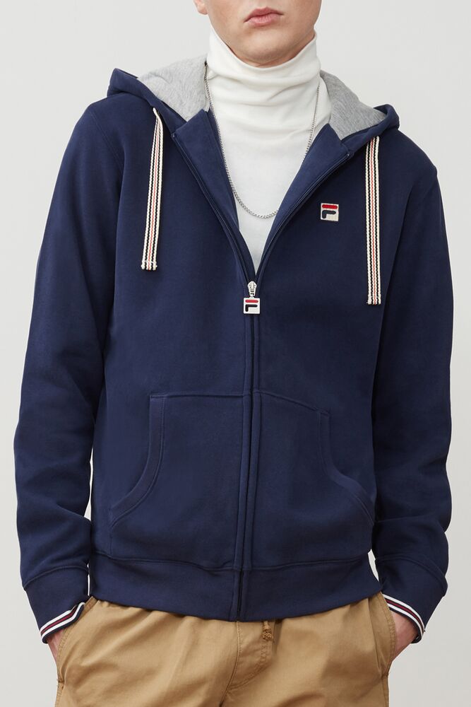 Fila Tenconi Hooded Sweatshirt Peac/Hgry | EYLZ28107