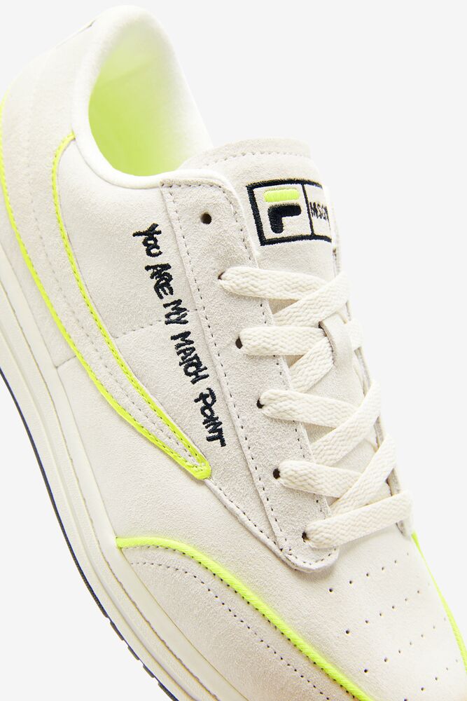 Fila Tennis 88 Premium X Msgm Sneakers Blancas Negras Amarillo | ELKO93824