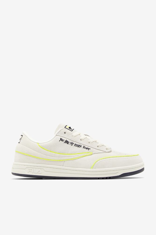 Fila Tennis 88 Premium X Msgm Sneakers Blancas Negras Amarillo | ELKO93824