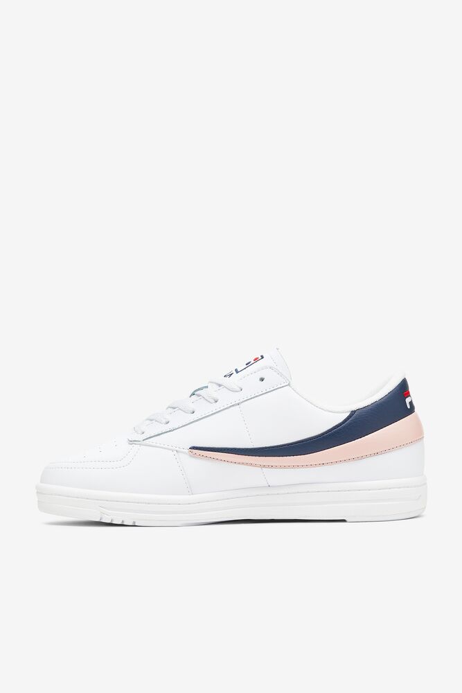 Fila Tennis 88 Sneakers Blancas Azul Marino Rosas | RHSN97013