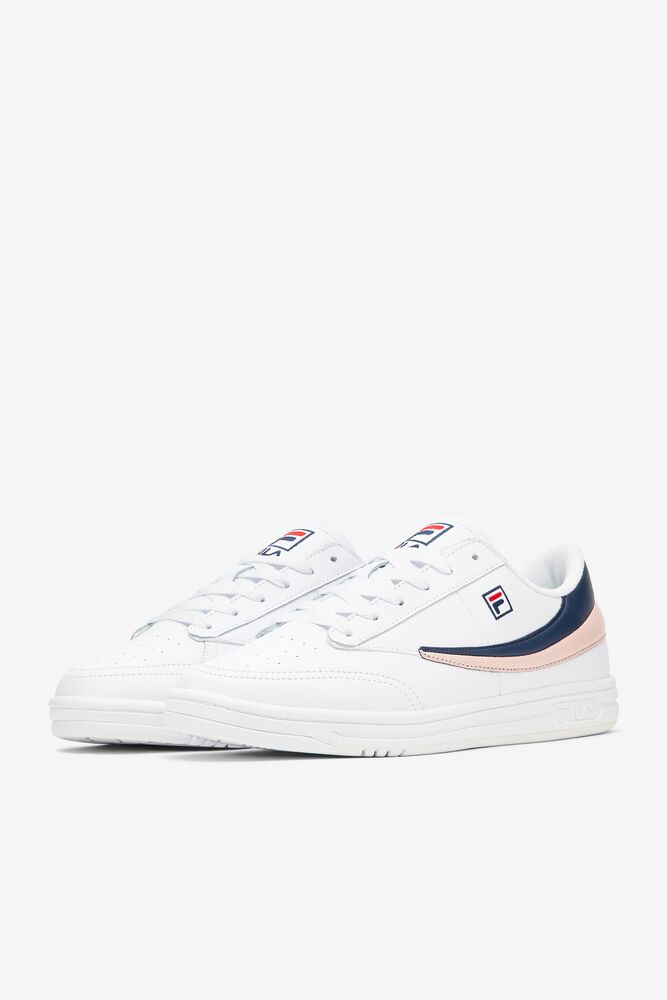 Fila Tennis 88 Sneakers Blancas Azul Marino Rosas | RHSN97013