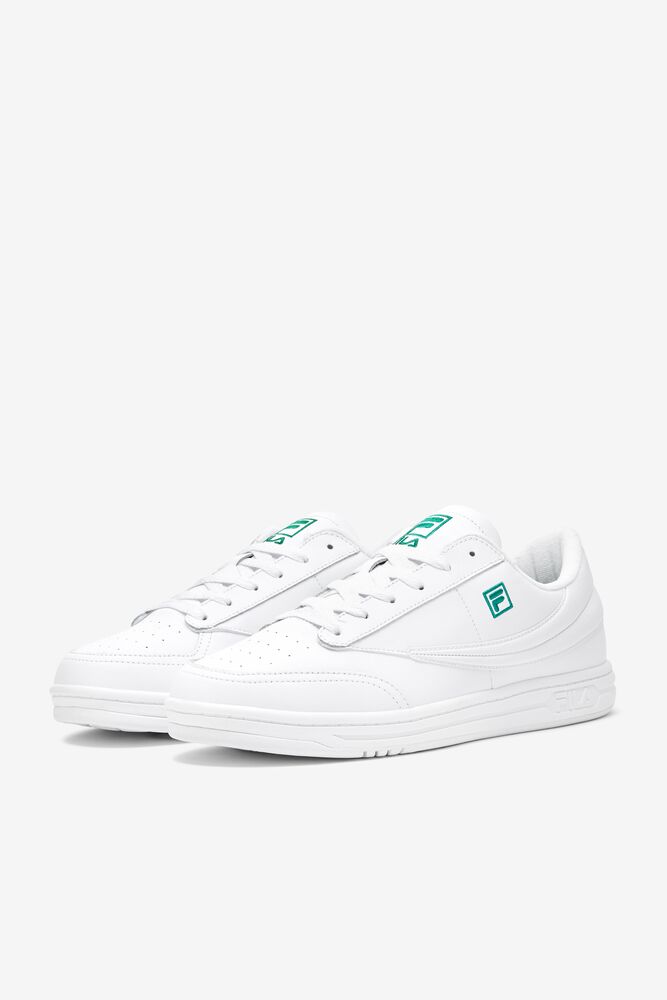 Fila Tennis 88 Sneakers Blancas Blancas Verde | LYQF86397