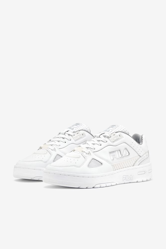 Fila Teratach 600 Sneakers Blancas Blancas Plateadas | YVKX46815