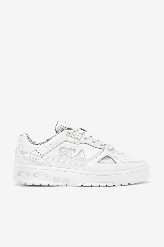 Fila Teratach 600 Sneakers Blancas Blancas Plateadas | YVKX46815