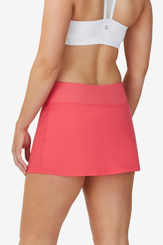 Fila Tie Breaker 13 1/2" Skater Skort Rojas | JEIO09567