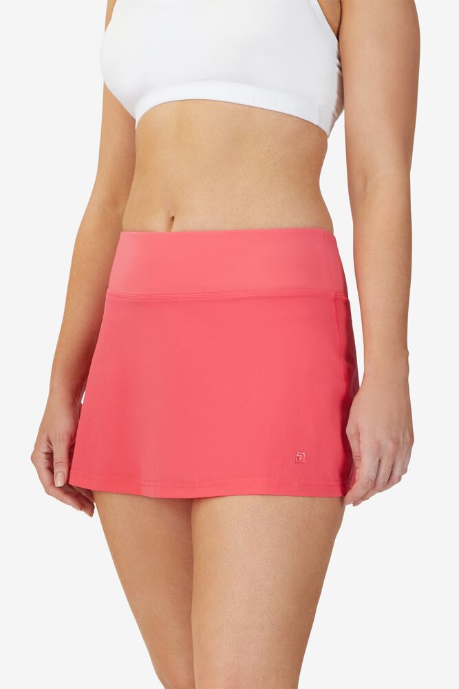 Fila Tie Breaker 13 1/2" Skater Skort Rojas | JEIO09567