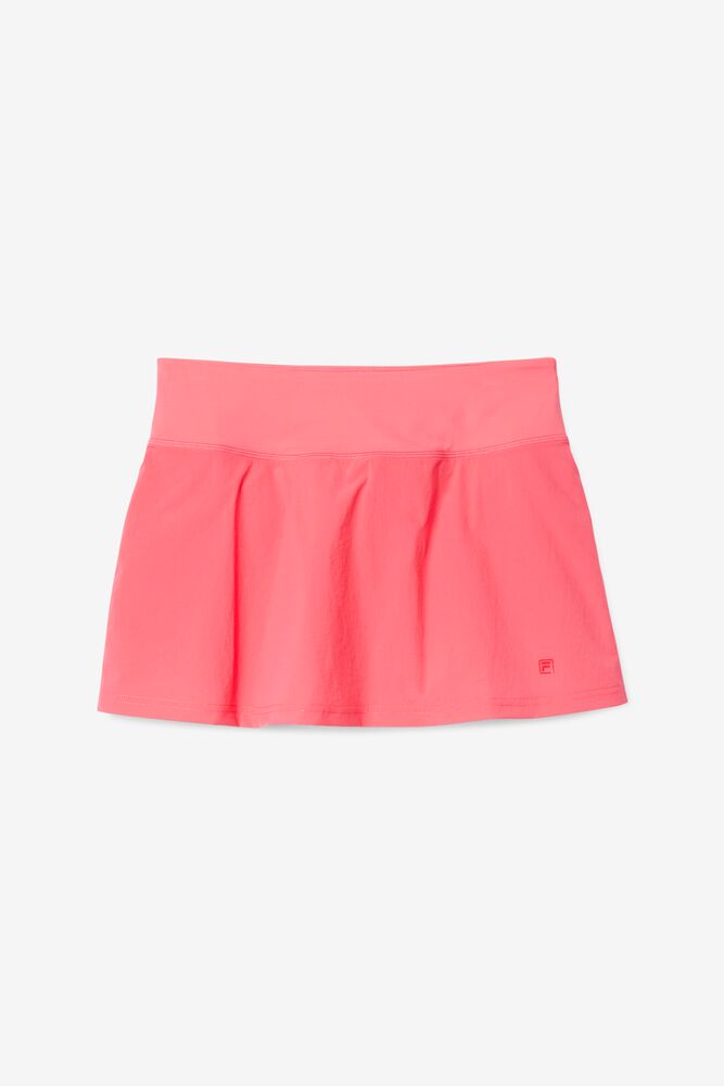 Fila Tie Breaker 13 1/2" Skater Skort Rojas | JEIO09567