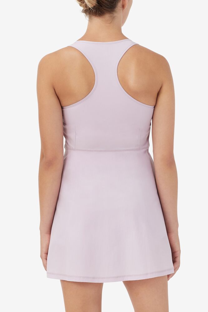 Fila Tie Breaker Dress Lavanda | PLBK82503