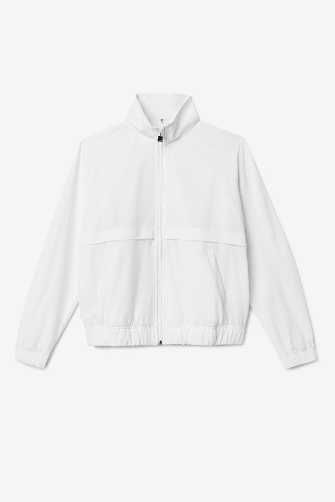 Fila Tie Breaker Jacket Blancas | NSQT57108