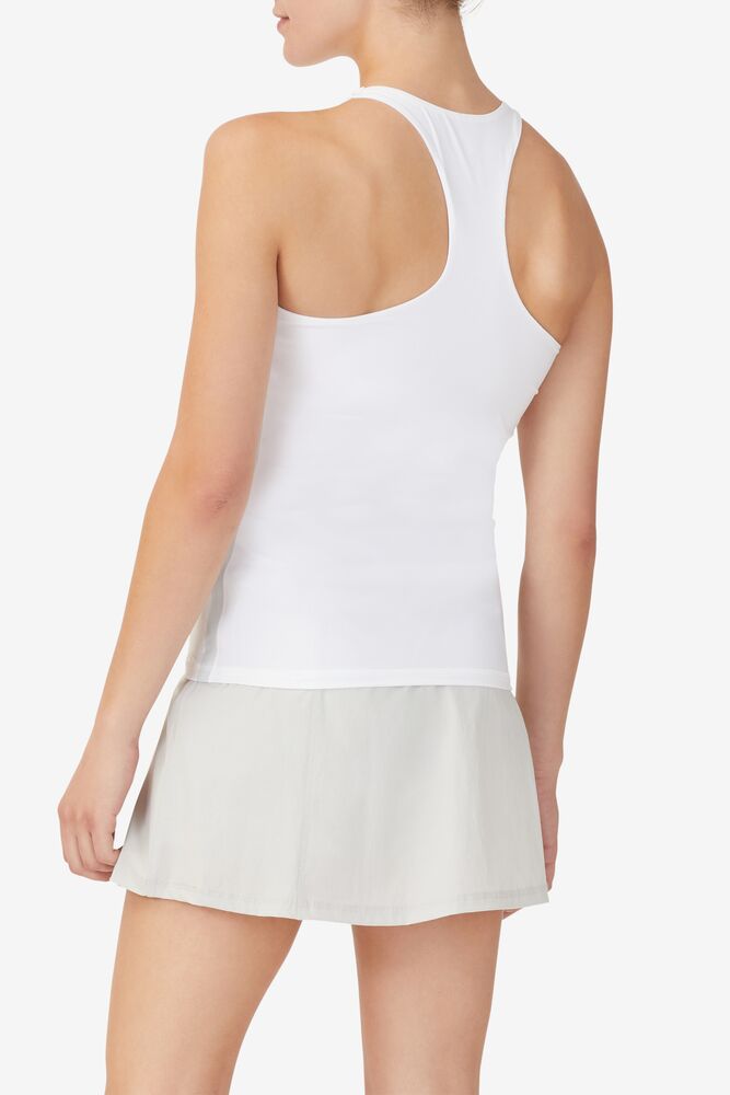 Fila Tie Breaker Racerback Tank Blancas | UGDH72983