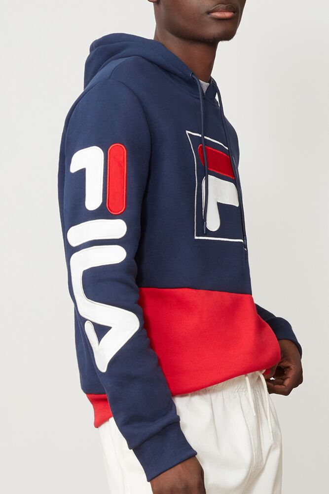 Fila Tony Hoodie Navy/Cred | BACS56439