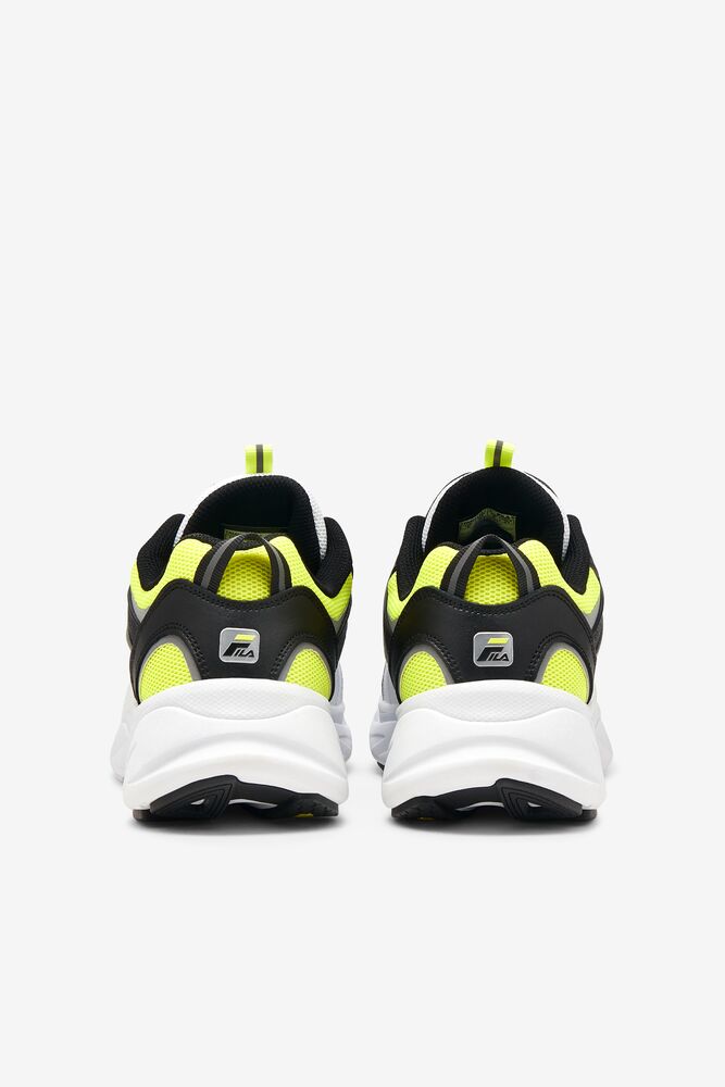 Fila Trigate Plus Sneakers Blancas Negras Amarillo | ISVJ95836