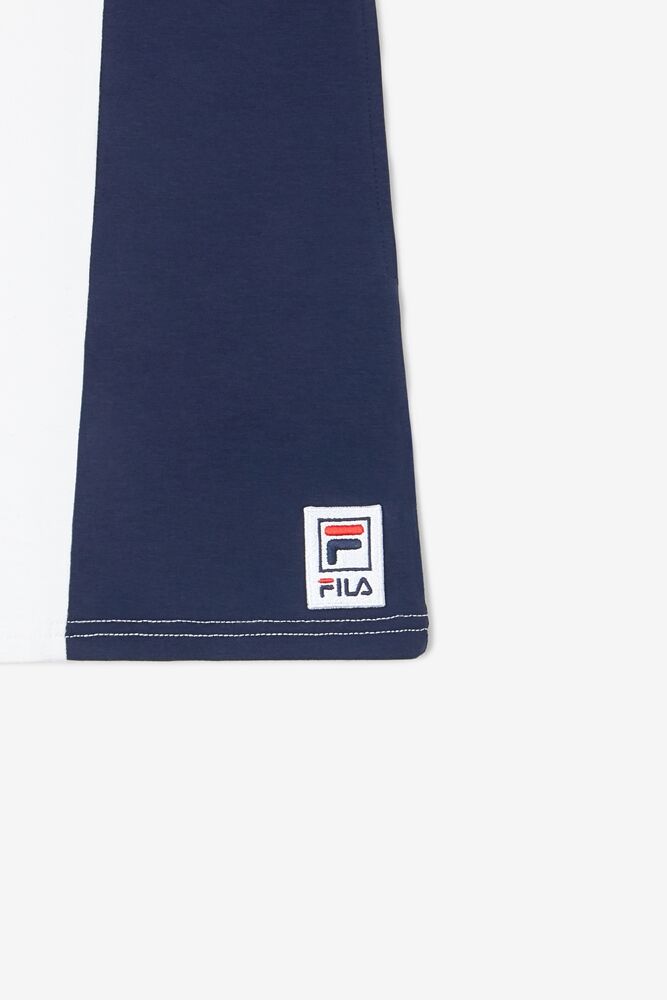 Fila T-shirt Dress Azul Marino | WBTJ59743