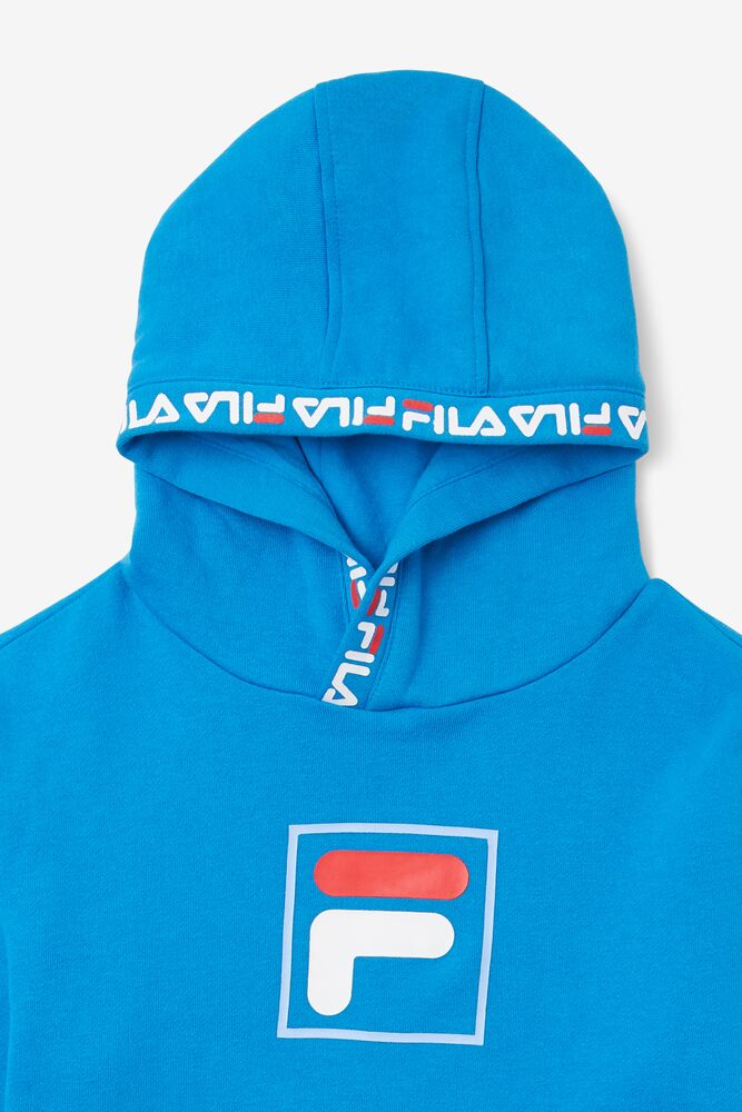 Fila Tyrone Hoodie Azules | TRJM35079