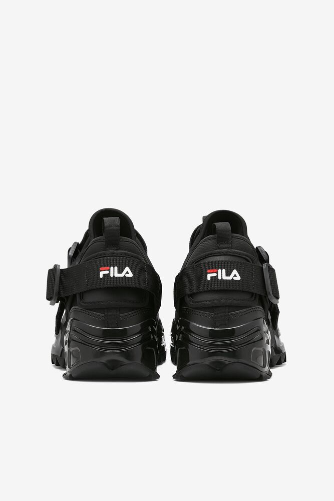 Fila Unit Le Sneakers Negras Negras Blancas | NDAE04397