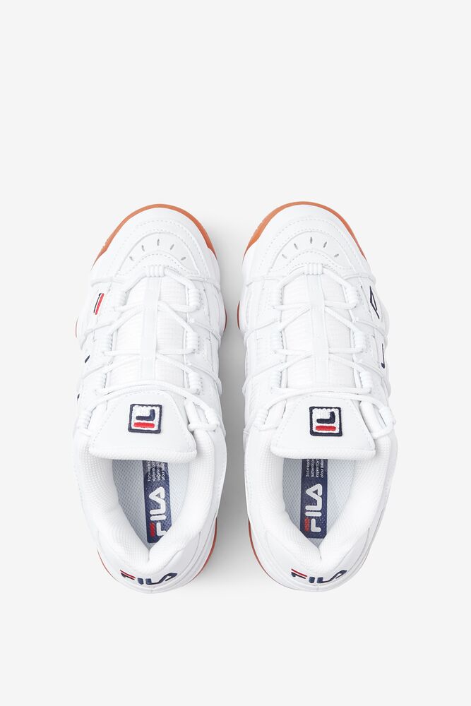 Fila Uproot Chunky Sneaker Wht/Fnvy/Gum | MRWQ50136