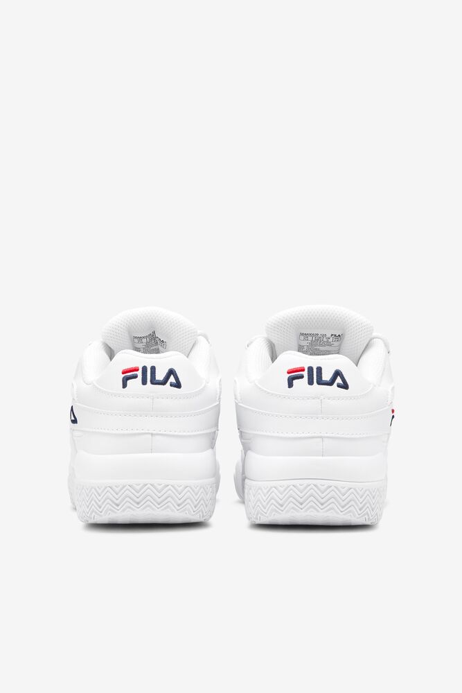 Fila Uproot Sneakers Wht/Fnvy/Fred | QORE95367