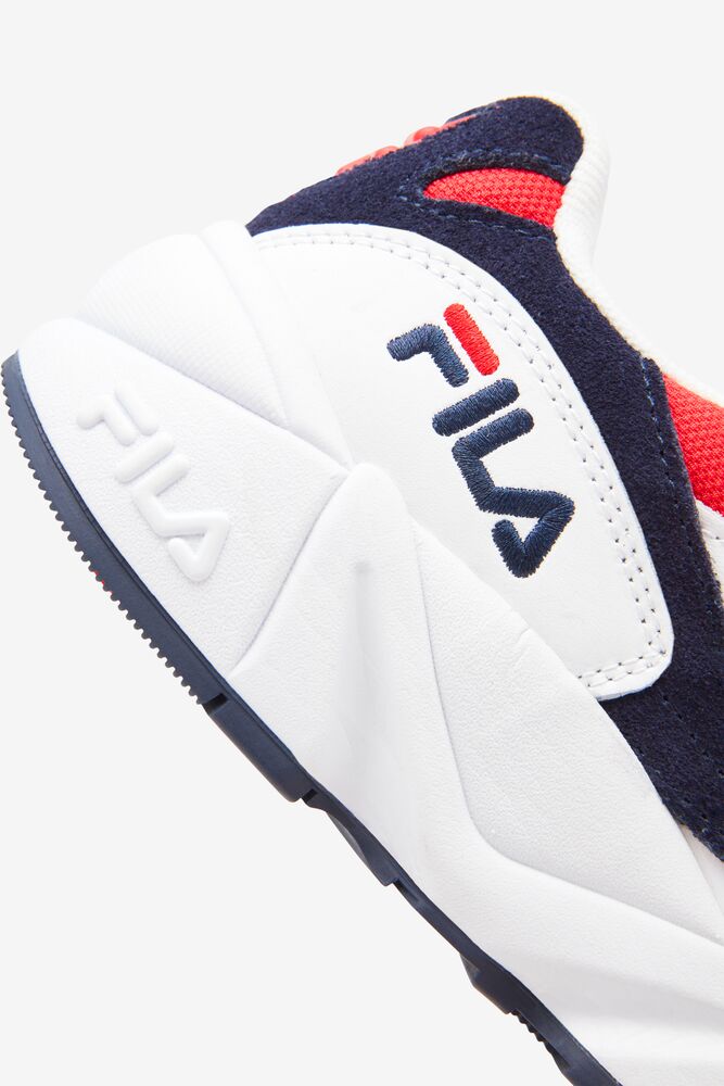 Fila V94m Tennis Shoes Fred/Wht/Fnvy | PKVL46052