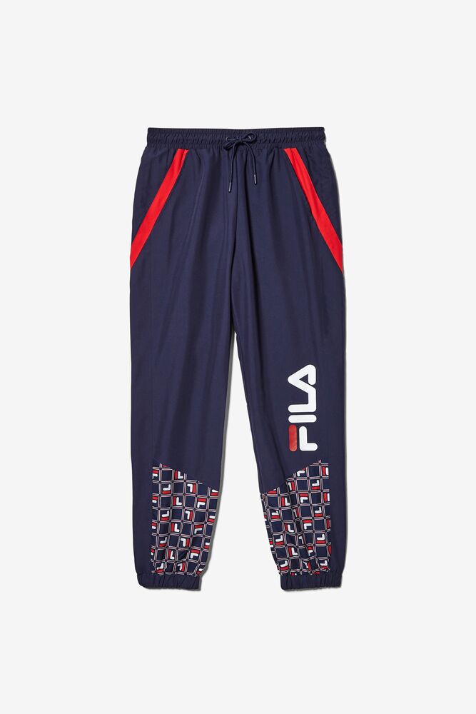 Fila Van Sant Pant Azul Marino Rojas Blancas | DYHX06541