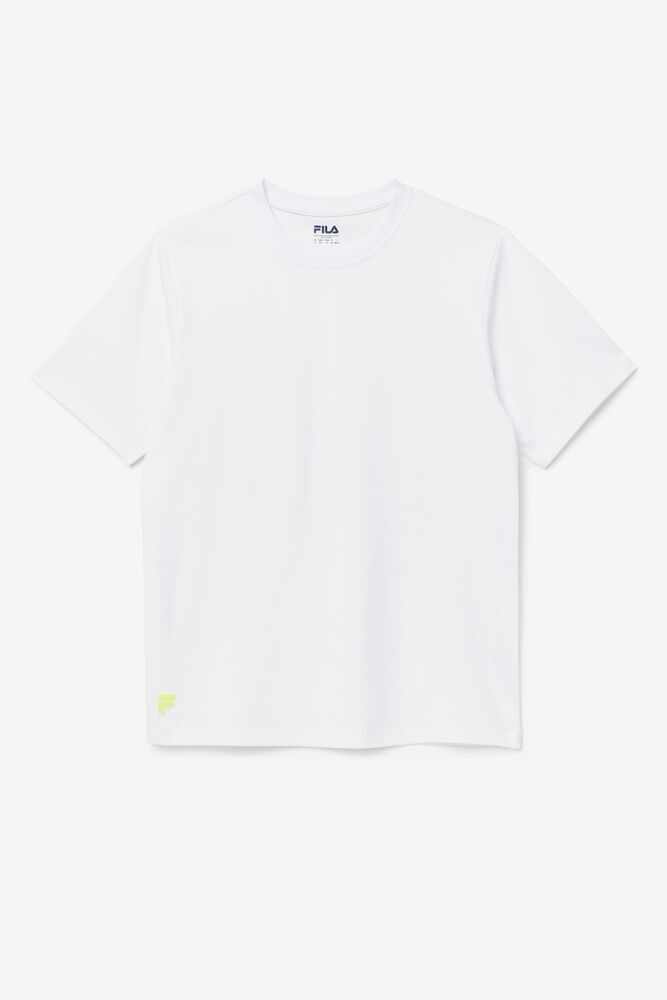 Fila Vinny Tee Blancas Amarillo | VPHG82936