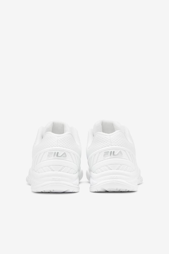 Fila Volley Zone Tennis Shoes Wht/Msil/Wht | GKUB23048