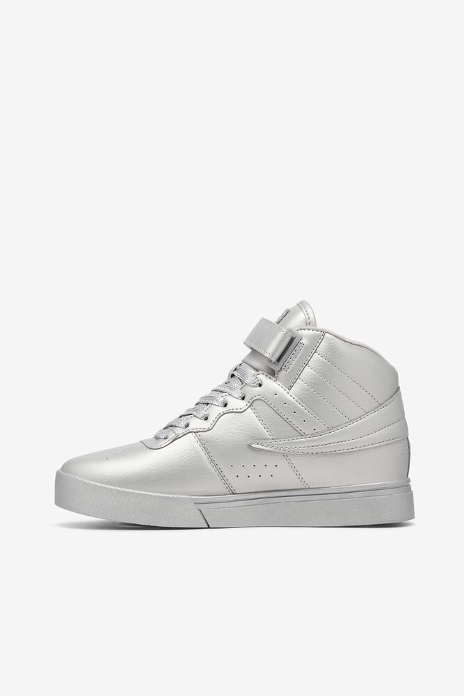 Fila Vulc 13 Metallic Sneakers Plateadas | OMRS90624