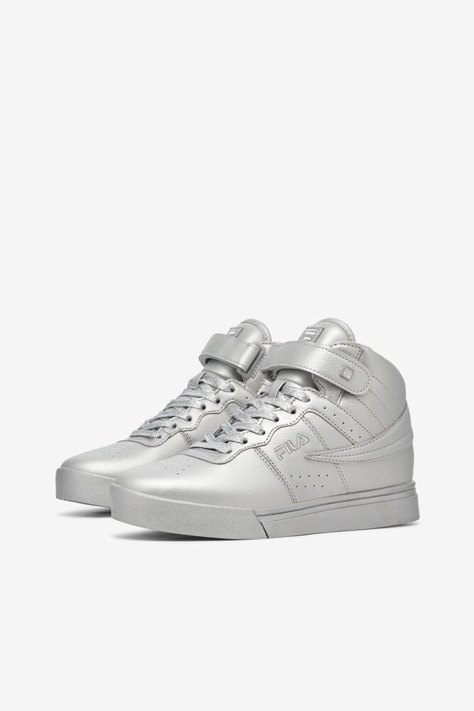 Fila Vulc 13 Metallic Sneakers Plateadas | OMRS90624