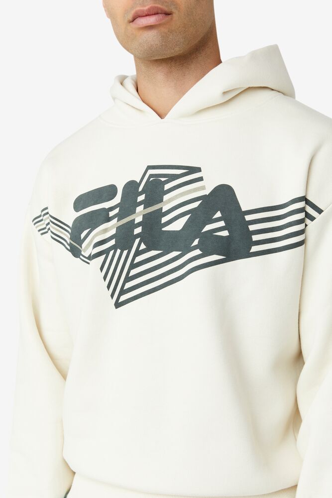 Fila Waldo Hoodie 294 Turtledove / Urban Chic / Vetiver | HIRM93208