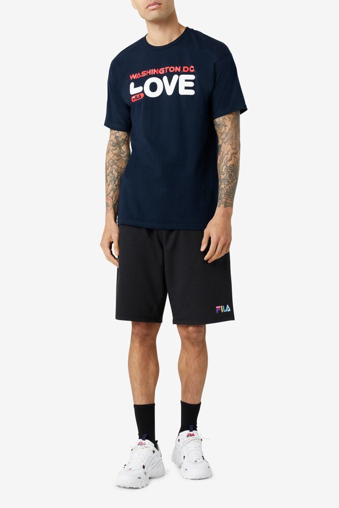 Fila Washington D.C. Love Tee 410 Peacoat | MNYH02159