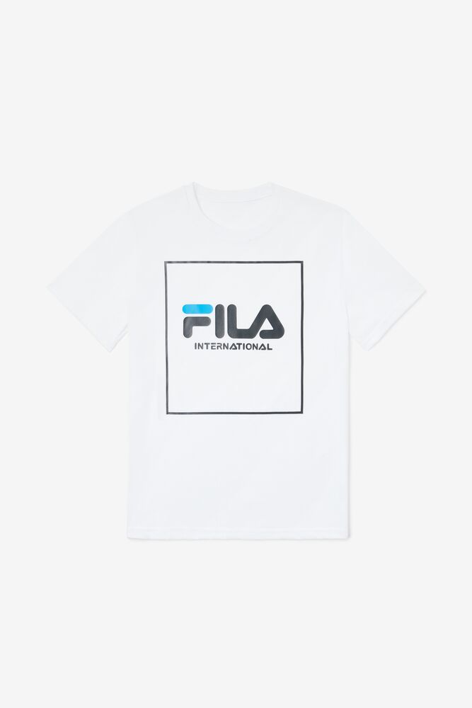 Fila Wes Tee Blancas | WILJ45791